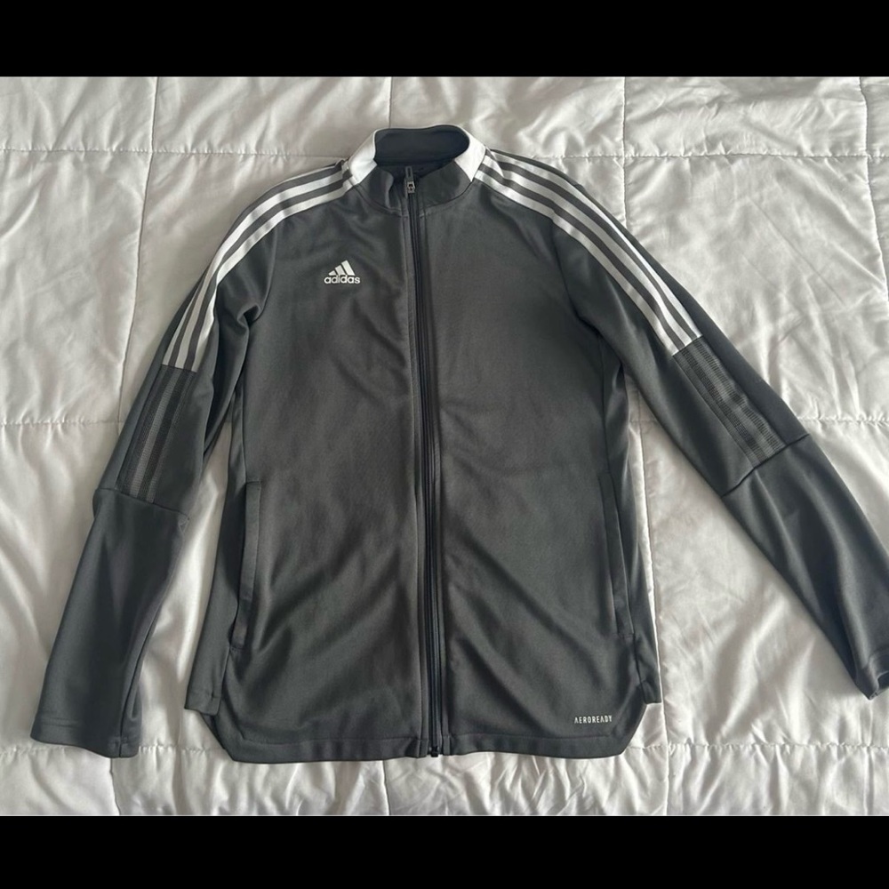 Adidas Women’s Gray Track Jacket